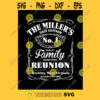 PERSONALIZABLE FAMILY REUNION Whiskey Bottle Reunion Design Family Svg Whiskey Label Digital Png Svg Eps Dxf Pdf