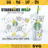 PISCES Seamless Wrap SVG for Starbucks Cup Reusable png svg SVG Files For Cricut starbucks cup svg Download Zodiac Horoscope 242