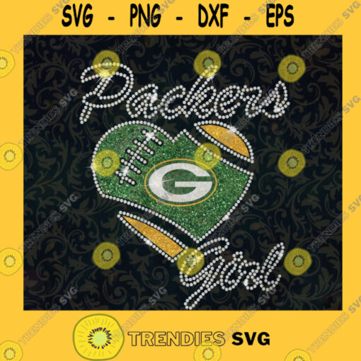 Packers G Girls Blinked Heart SVG Idea for Perfect Gift Gift for Everyone Digital Files Cut Files For Cricut Instant Download Vector Download Print Files