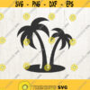 Palm Tree SVG Palm Tree Clipart Palm Cut Files For Cricut Vector summer svg beach svg Commercial Use SVG Design 120