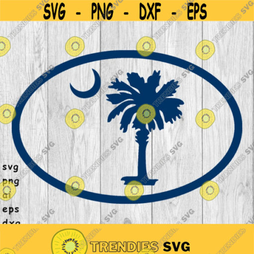 Palmetto Decal 2 svg png ai eps and dxf file types Can be used for auto or window decals printing t shirts CNC and more Design 275
