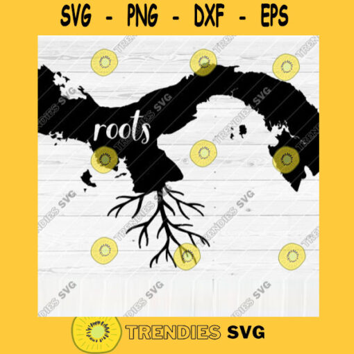 Panama Roots SVG File Home Native Map Vector SVG Design for Cutting Machine Cut Files for Cricut Silhouette Png Pdf Eps Dxf SVG