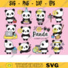 Panda Planner Clipart Cute Panda Clip Art Panda Life Planner Laundry Grocery Trash Workout Digital Planner Sticker Clipart Clip Art copy