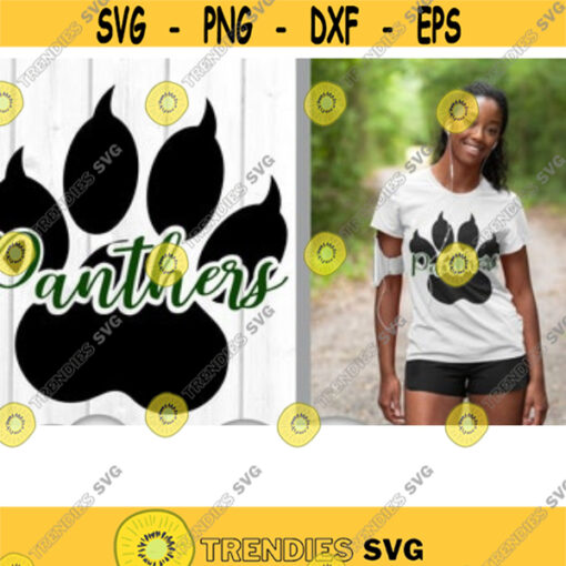 Panthers Cheer Svg Files For Cricut Cheerleader Svg Megaphone Svg Panthers Svg Pom Poms Svg Panther Pride Svg Cheer Clipart .jpg