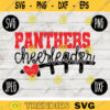 Panthers Cheerleader SVG Team Spirit Heart Sport png jpeg dxf Commercial Use Vinyl Cut File Mom Dad Fall School Pride Football Mom 1840