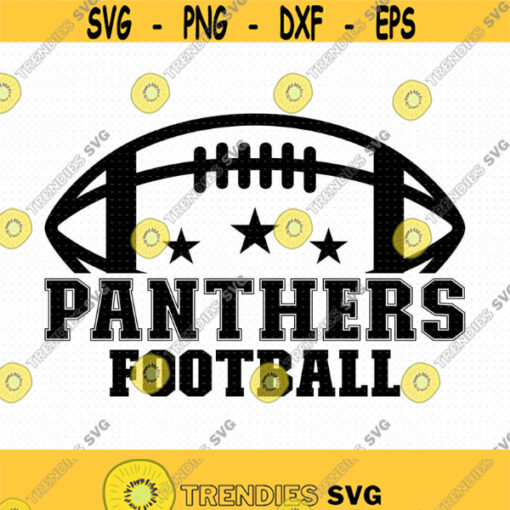 Panthers Football Svg Go Panthers Svg Panthers Svg Cut File Sports Team Svg Panthers Mascot Svg Panthers Pride Svg Design 506