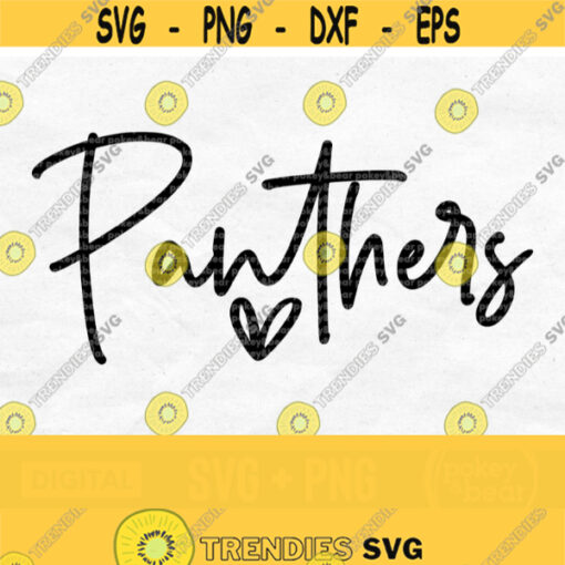 Panthers Svg Panthers Png Cut File Digital Download Design 816