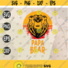 Papa Bear PNG Printable Papa Png Bear Dad Png Retro Dad Png Daddy Bear Png svg png eps dxf digital file Design 42