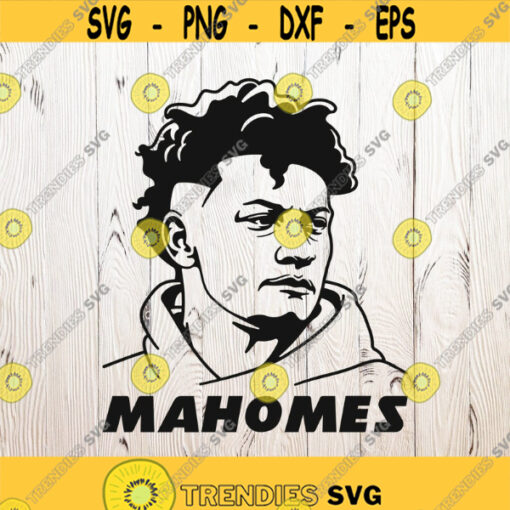 Patrick Mahomes SVG Cutting Files KC Chiefs vector clipart Mahomes svg Files for Cricut Kansas citysvg Chiefs svg Cricut. Design 79