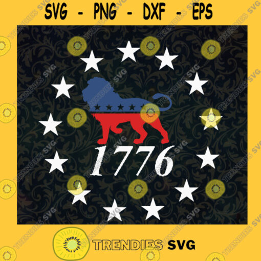 Patriot Party Lion Conservative Patriotic 4th of July 1776 Red White Blue The Patriot Party logo NFL SVG Digital Files Cut Files For Cricut Instant Download Vector Download Print Files