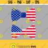 Patriotic Bow tie svg bow tie svg Fourth of July SVG 4th of July Svg Patriotic SVG America Svg Cricut Silhouette Cut File svg dxf Design 577