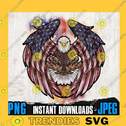 Patriotic Eagle PNG Files for Sublimation Digital Downloads 4th of July Png US Eagle Png Patriotic Shirt 4th of July Shirt USA png copy