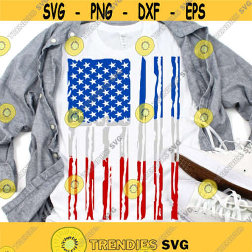 Patriotic svg american flag svg distress svg 4th of july svg Fourth of july svg kid svg iron on clipart SVG DXF eps png Design 437