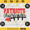 Patriots Cheerleader SVG Team Spirit Heart Sport png jpeg dxf Commercial Use Vinyl Cut File Mom Dad Fall School Pride Football Mom 2057