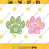Paw Print Mandala Cubs Cuttable Design SVG PNG DXF eps Designs Cameo File Silhouette Design 993