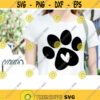 Paw Print SVG Bundle Paw SVG Heart SVG Svg File For Cricut Svg Files For Silhouette Svg Cut Files Pet Lover Commercial Use .jpg