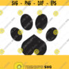 Paw SVG Dog Paw Svg Cat Paw Svg Cat Paw Clipart Paw Print SVG SVG Files Cricut Silhouette Cut Files