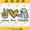 Peace Love Balalala Svg