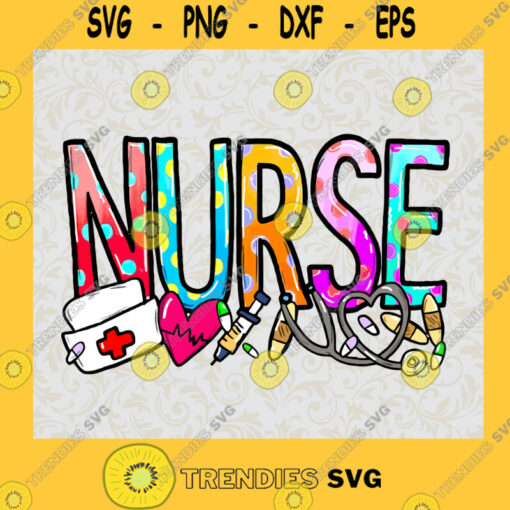 Peace Love Nursing Svg Doctor Job Svg Nurse Life Svg COVID 19 Pandemic Svg
