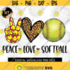 Peace Love Softball PNG Digital download Softball Vibes Softball Tshirt Design File for sublimation Waterslide Print Design 182