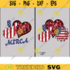 Peace Love merica svg Peace Love merica Americansvg fourth of July svg memorial day SVG EPS png pdf dxf copy