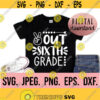 Peace Out Sixth Grade SVG Grade 6 Graduation svg Instant Download Cricut Cut File So Long Sixth Grade png Last Day of School SVG Design 503