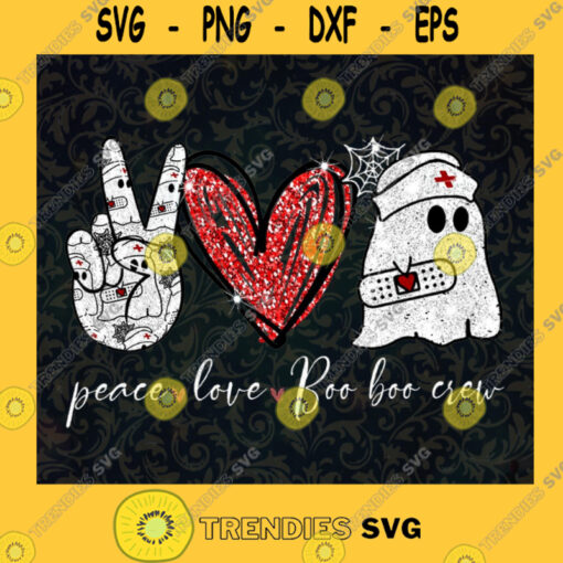 Peace love Boo Boo Cure PNG Boo Boo Cure PNG Lover Nurse Halloween Halloween Ghost PNG
