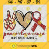 Peace love Cure Sublimation Png Digital Download Leukemia Awareness Png Leukemia Awareness Cure PNG Peace Love Cure