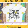 Peace out first grade SVG Last day of school quote Cut File clipart printable vector commercial use instant download Design 319