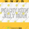 Peachy Keen SVG PNG Print Files Sublimation Print Files Feeling Peachy Peachy Keen Vintage Retro Funny Just Peachy Positive Be Kind Design 388