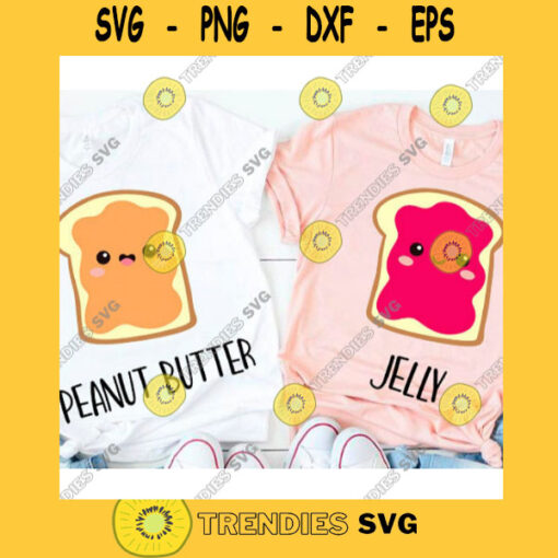Peanut butter and Jelly svgBest friend svgMatching shirts svgPeanut butter and Jelly shirts svgTwin bodysuit svg