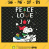 Peanuts Snoopy Peace Love Joy Christmas SVG PNG DXF EPS 1