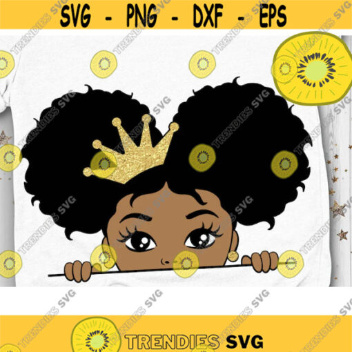 Peekaboo Girl Svg Princess Svg Little Afro Queen Svg Afro Ponytails Svg Afro Puff Hair Girl Svg Cut File Svg Dxf Eps Png Design 845 .jpg