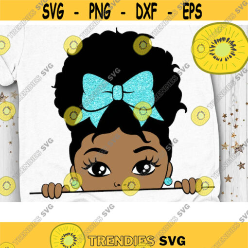 Peekaboo Girl Svg Princess Svg Little Afro Queen Svg Little Melanin Queen Popping Afro Girl Puff Hair Svg Cut File Svg Dxf Eps Png Design 351 .jpg