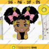 Peekaboo Girl Svg Princess Svg Little Afro Queen Svg Little Melanin Queen Ribbon Afro Puff Hair Girl Svg Cut File Svg Dxf Eps Png Design 154 .jpg