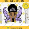 Peekaboo Girl Svg Princess Svg Little Melanin Queen Svg Afro Puff Hair Girl Svg Cut File Svg Dxf Eps Png Design 146 .jpg
