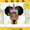 Peekaboo Girl Svg Unicorn Girl Svg Princess Svg Little Afro Queen Svg Afro Girl Puff Hair Svg Cut File Svg Dxf Eps Png Design 181 .jpg