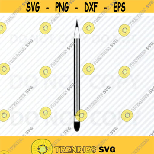 Pencil SVG File for cricut Pencil Vector Images Clipart Drawing file for Silhouette Eps Png Dxf artist Clip Art School pencil Teacher Design 251