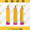 Pencil SVG Pencil Monogram Svg School Svg Teacher Svg Pencil Clipart Pencil cut files SVG Files Cricut Silhouette Cut Files. Design 304