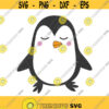 Penguin svg baby svg christmas svg png dxf Cutting files Cricut Funny Cute svg designs print for t shirt Design 604