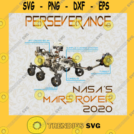 Perseverance Nasas Mars Rover 2020 NASA Schematic Mars Rover 2020 Cut Files For Cricut Instant Download Vector Download Print Files
