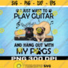 Personalized png Up To 6 Dogs I Just Want To Play Guitar png Design 210