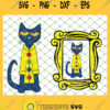 Pete The Cat Buttons SVG PNG DXF EPS 1