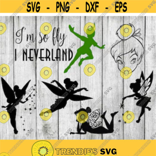 Peter pan svg bundle tinkerbell svg bundle svg cut file clipart cut files for cricut silhouette png eps svg Design 2967