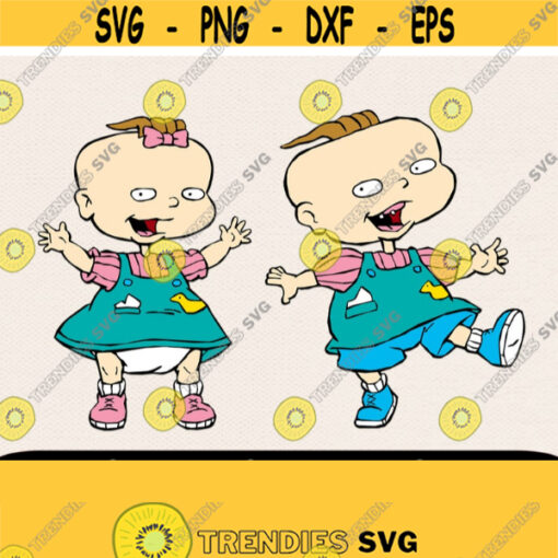 Phil and Lil Svg Cartoon Svg Svg For Cricut Girl Svg Phil Svg Lil Svg Boy Svg Cricut Svg Svg For Kids Nursery Svg Family Svg Design 65