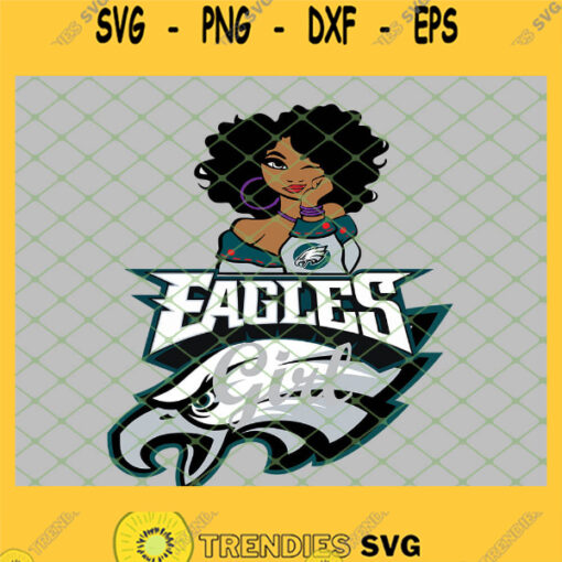 Philadelphia Eagles Girl SVG PNG DXF EPS 1