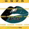Philadelphia Eagles Lips Svg Lips NFL Svg Sport NFL Svg Lips Nfl Shirt Silhouette Svg Cutting Files Download Instant BaseBall Svg Football Svg HockeyTeam