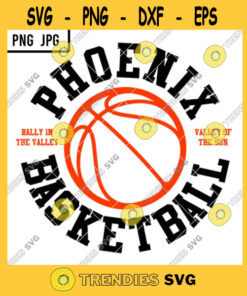 Phoenix Basketball SVG Phoenix Suns Basketball Team 2021 NBA Final Cut File Png Jpg