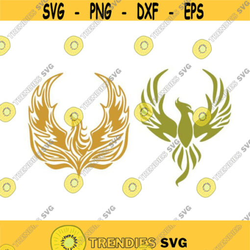 Phoenix Bird Cuttable Design SVG PNG DXF eps Designs Cameo File Silhouette Design 1618