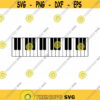 Piano SVG. Piano PDF. Piano Cutting file. Music SVG. Piano Cricut. Keyboard Svg. Piano Silhouette. Piano Print. Piano keyboard Svg. Vector.